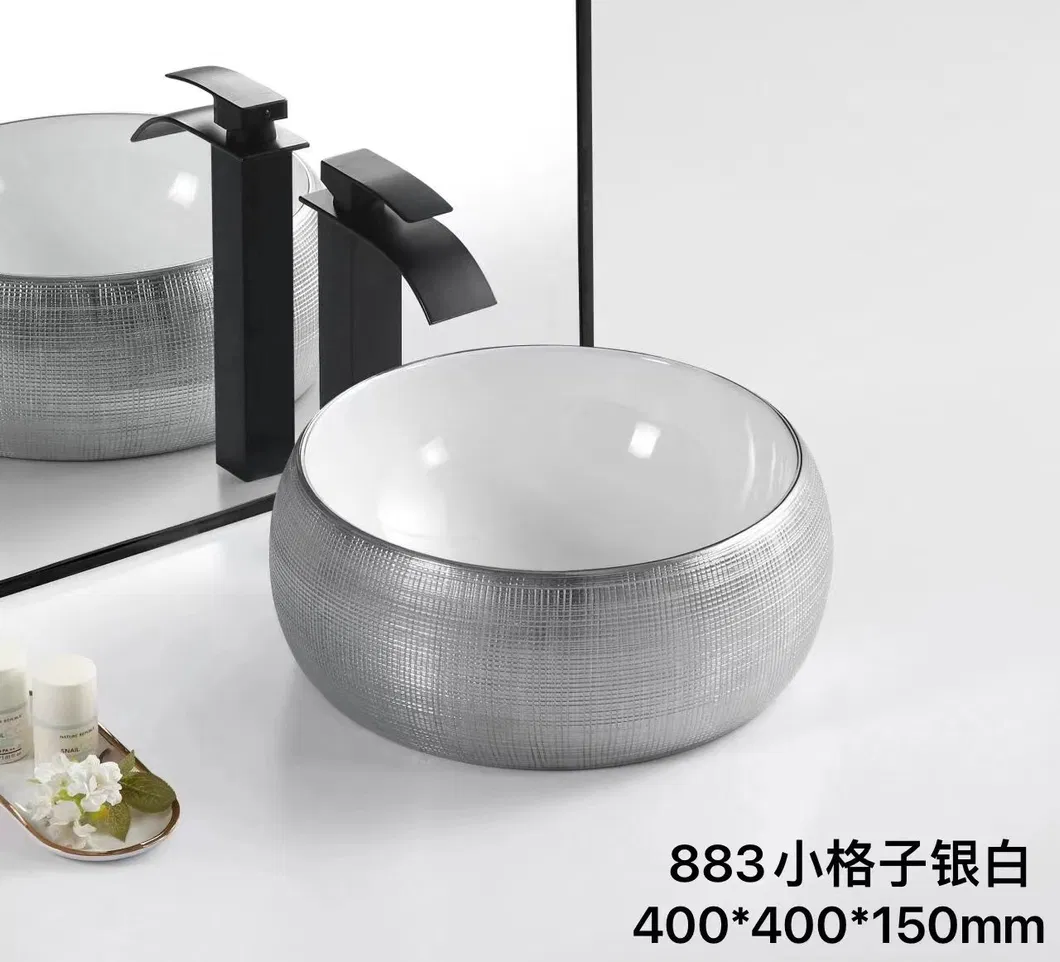 Sanitary Ware Vessel Bathroom Sink Hand Wash Art Natural Stone Basin Granite Marble Basin