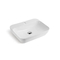 Sanitary Ware Ceramic Bathroom Fashion Wash Basin Rectangular Countertop Sink