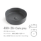 New Product High Fashion Ceramic Round Vessel Bathroom Sink/Porcelain Wash Basin/Above Counter Wash Basin/Art Basin
