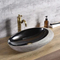 Sanitary Ware Bathroom Pedestal Art Sink Freestanding Wash Basin