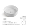 China Wholesale Sanitary Ware Unique Design Ceramic Wash Basin Bathroom Basin Matte Bathroom Sink