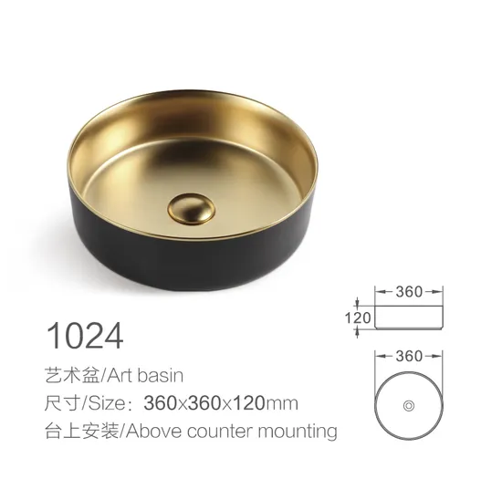 China Wholesale Sanitary Ware Countertop Ceramic Bathroom Vanity Basin Washing Art Sink