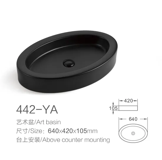 China Wholesale Sanitaryware Art Wash Sink Sanitary Ware Ceramic Bathroom Basin