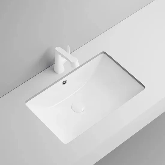 Marble Ceramic Sanitary Ware Wash Basin Sink for Bathroom