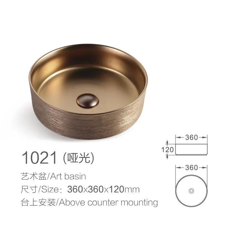 China Wholesale Sanitary Ware Unique Design Ceramic Wash Basin Bathroom Basin Matte Bathroom Sink