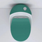 New Arrival Sanitary Ware Green Bathroom Space Saving Waste Trap One Piece Ceramic Toilet Wc Flush Toilets