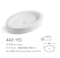 China Wholesale Sanitaryware Art Wash Sink Sanitary Ware Ceramic Bathroom Basin