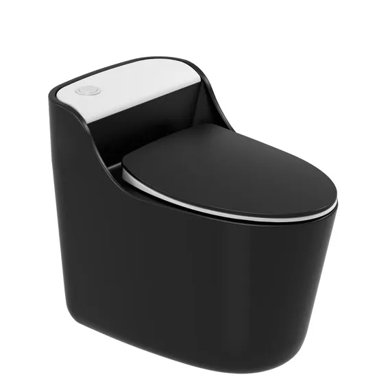 Matt Black Advance Ceramic Toilet Quality Ware Sanitary Toilet Bowl Seat