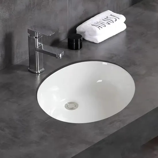 Popular Design Sanitaryware Ceramic Washbasin Vanity Bathroom Economic Sink Discount