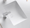 Modern White Ceramic Bathroom Cabinet Basin Pedestal Sink with Cupc Certification