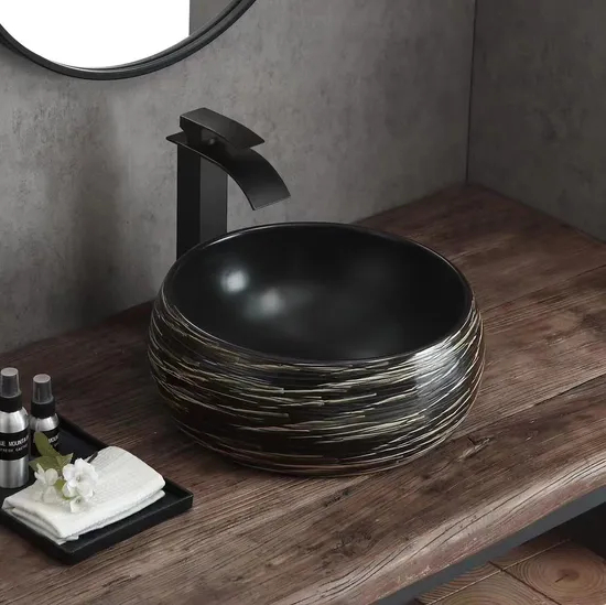 Luxury Design Sanitary Ware Hand Wash Basin Modern Design Bathroom Lavabo Sink