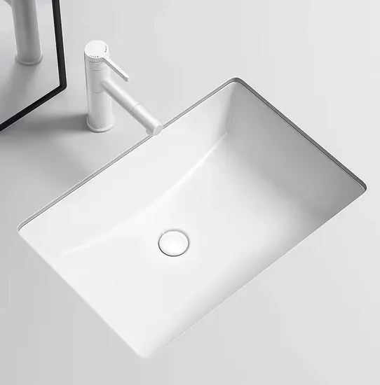 16X11" Undermount Ceramic Lavatory Basin with Cupc Certification