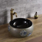 Ceramic Sanitary Ware Bathroom Sinks Round Shape Table Top Wash Basin for Hotel