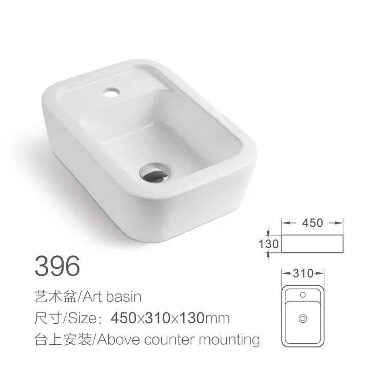 China Wholesale Sanitaryware Art Wash Sink Sanitary Ware Ceramic Bathroom Basin