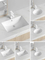 Modern White Ceramic Bathroom Cabinet Basin Pedestal Sink with Cupc Certification