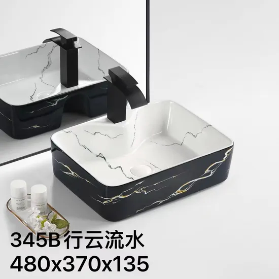 Custom European Standard Ceramic Art Basin for Bathroom