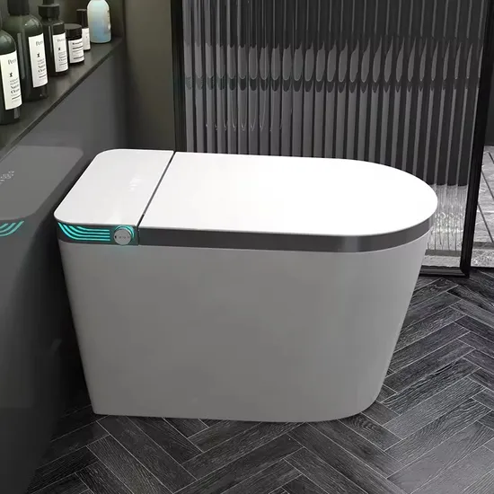 Best Selling Automatic Ceramic Sanitary Ware Smart Bidet Toilet with Tank Bathroom Wc Intelligent