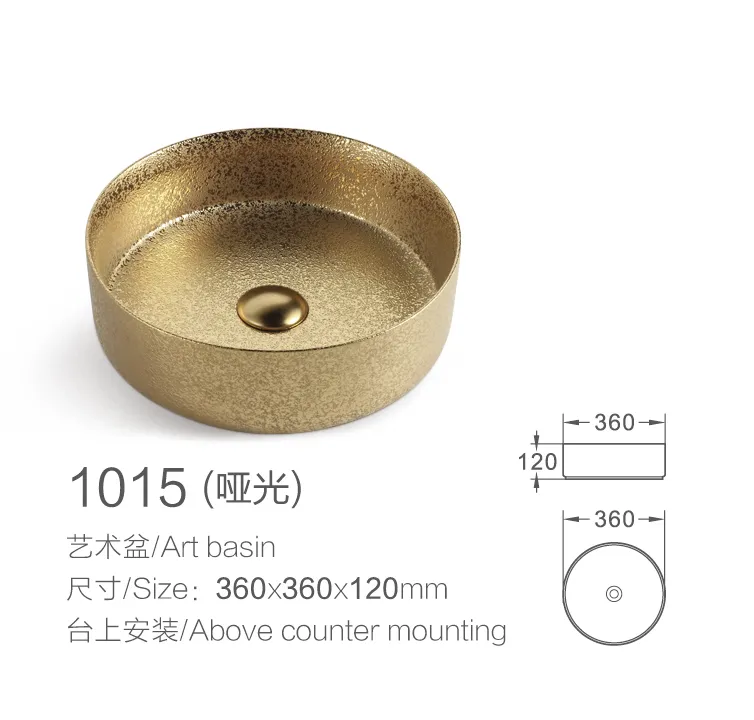 China Wholesale Sanitary Ware Unique Design Ceramic Wash Basin Bathroom Basin Matte Bathroom Sink