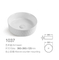China Wholesale Hotel Basic Customization 1% off Chaozhou Factory Sanitary Ware Ceramic Kitchen Sink Basin
