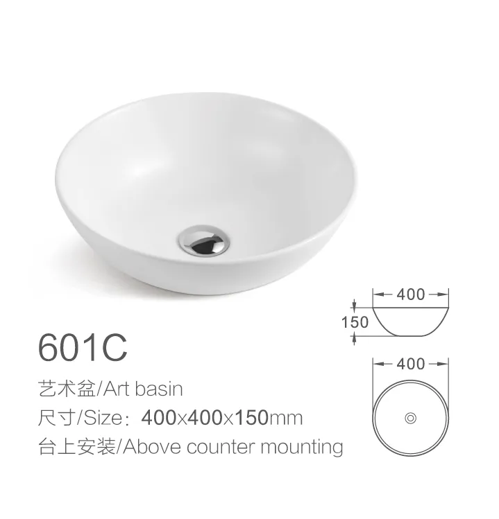 China Wholesale High Quality Sanitary Ware Ceramic Art Sink Basin