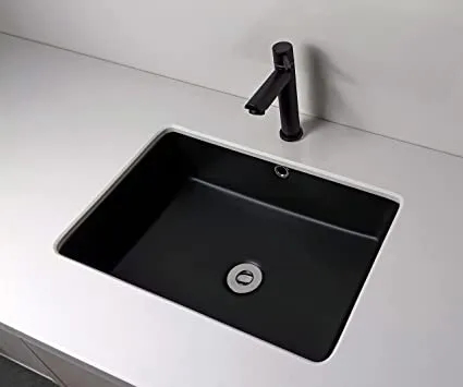 China Wholesale Sanitary Ware Hiding Gas Pipes Farmhouse Ceramic Bathroom Sink Undermount Wash Basin