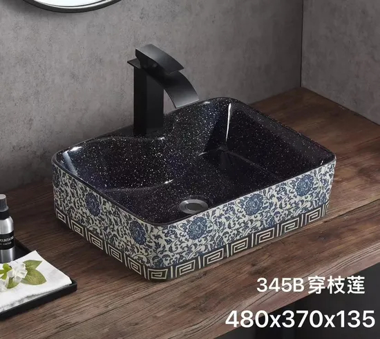 Sanitary Ware Sink Round Bathroom Sink Anti Splash Ceramic Hand Wash Basin