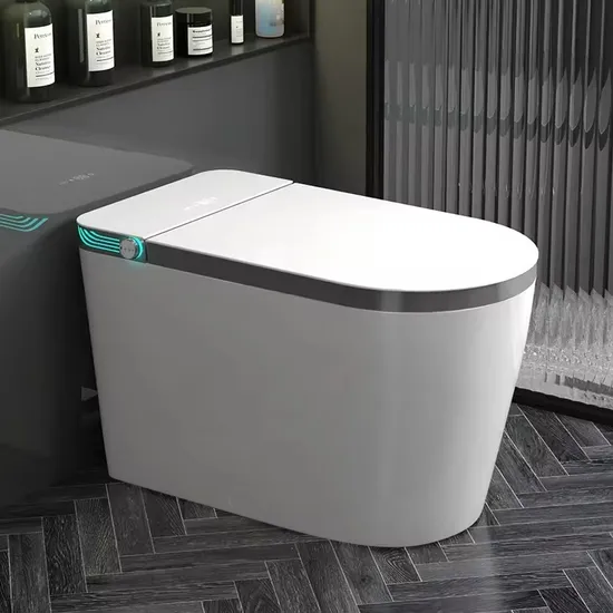 Best Selling Automatic Ceramic Sanitary Ware Smart Bidet Toilet with Tank Bathroom Wc Intelligent