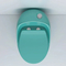 Sanitary Ware Ceramic Shape Green Toilet Portable Toilet Siphonic Jet Flushing Toilet Bowl Saving Water Bathroom One Piece Toilet