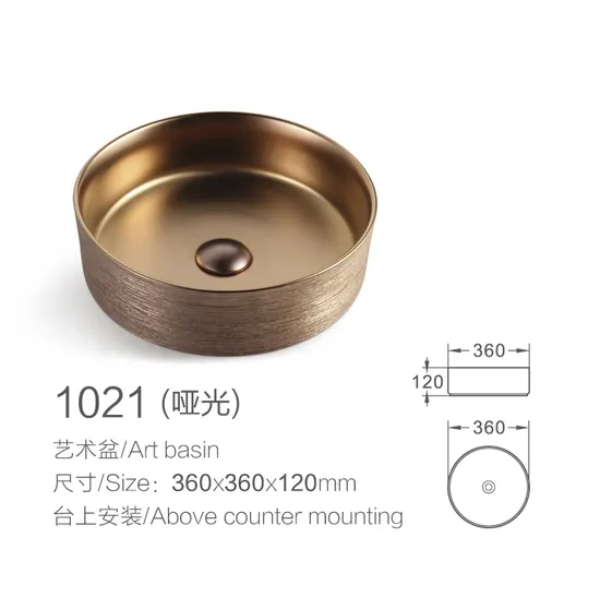 China Wholesale Sanitary Ware Unique Design Ceramic Wash Basin Bathroom Basin Matte Bathroom Sink
