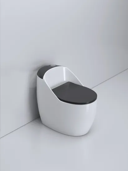 Sanitary Ware Ceramic Shape Gold Toilet Portable Green Toilet Siphonic Jet Flushing Toilet Bowl Saving Water Bathroom One Piece Toilet