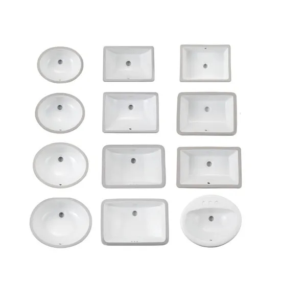 Customization 1% off Chinese Wholesale Sanitary Ware Ceramic 1813 Undermount Bathroom Vanity Wash Sink Basin