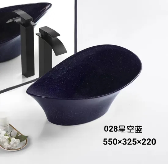 Sanitary Ware Modern Luxury Ceramic Porcelain Wash Basin Bathroom Sink