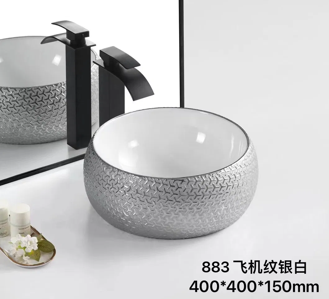 Sanitary Ware Vessel Bathroom Sink Hand Wash Art Natural Stone Basin Granite Marble Basin
