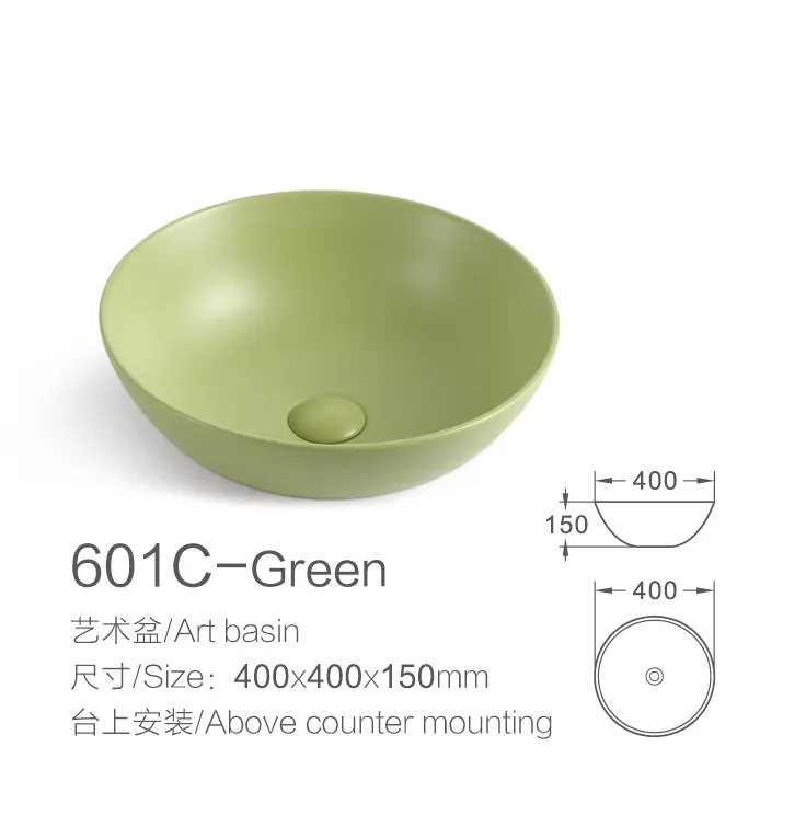 China Wholesale High Quality Sanitary Ware Ceramic Art Sink Basin