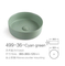 Ceramic New Products Green Kitchen Bathroom The Latest Design Multi-Color Sanitaryware Sink Art Basin
