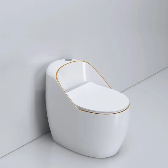 New Arrival Sanitary Ware Green Bathroom Space Saving Waste Trap One Piece Ceramic Toilet Wc Flush Toilets