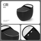 Modern Bathroom Wc Ceramic Water Closet Bowl Floor Mounted Porcelain Matt Black One Piece Toilet with Waste Pipe