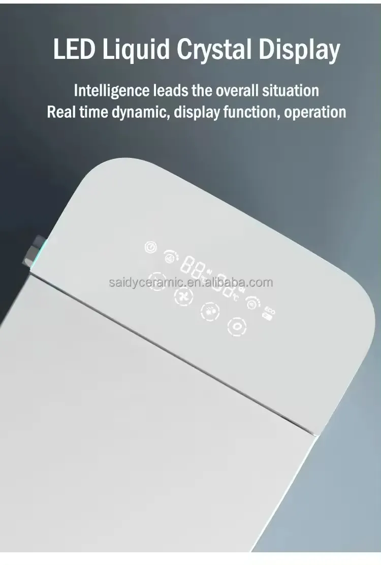 Best Selling Automatic Ceramic Sanitary Ware Smart Bidet Toilet with Tank Bathroom Wc Intelligent
