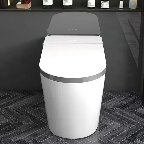 Best Selling Automatic Ceramic Sanitary Ware Smart Bidet Toilet with Tank Bathroom Wc Intelligent
