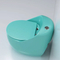 Sanitary Ware Ceramic Shape Green Toilet Portable Toilet Siphonic Jet Flushing Toilet Bowl Saving Water Bathroom One Piece Toilet