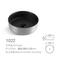 China Wholesale Sanitary Ware Unique Design Ceramic Wash Basin Bathroom Basin Matte Bathroom Sink