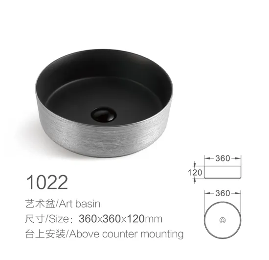 China Wholesale Sanitary Ware Unique Design Ceramic Wash Basin Bathroom Basin Matte Bathroom Sink