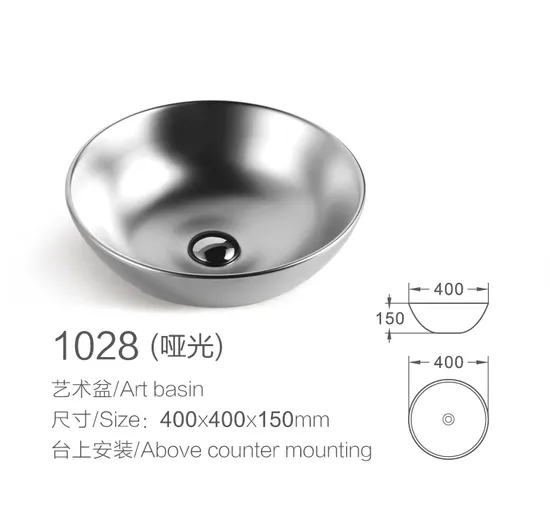 China Wholesale Sanitary Ware Countertop Ceramic Bathroom Vanity Basin Washing Art Sink