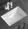 Modern White Ceramic Bathroom Cabinet Basin Pedestal Sink with Cupc Certification