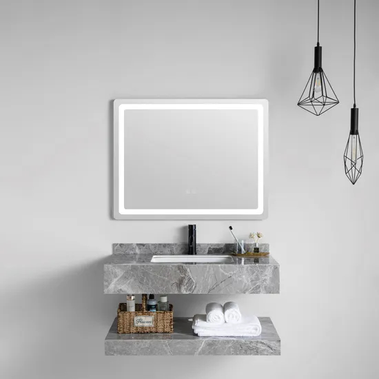China Wholesale Luxury Hotel Stone Marble Sink Bathroom Vanity Sanitary Ware Set Bathroom Basin Cabinet
