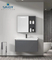 New Design Beautiful Bathroom Furniture Washbasin Cabinet with Ceramic Basin New Color PVC Bathroom Vanity