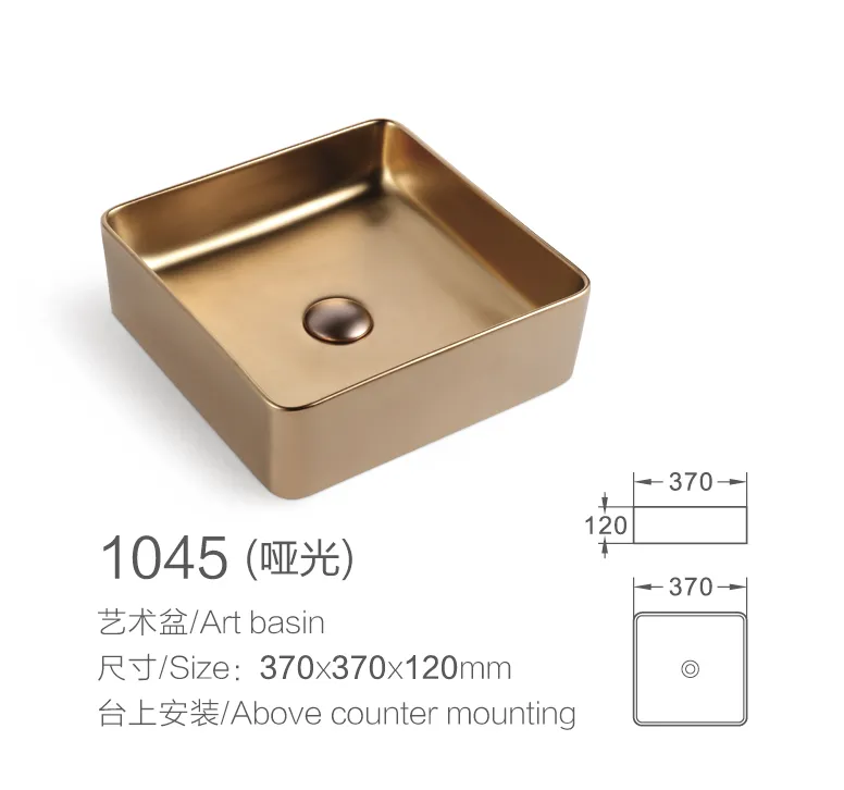 China Wholesale Hotel Sanitary Ware Ceramic Bathroom Furniture Art Wash Sink Basin