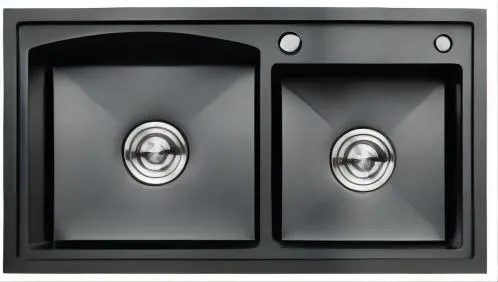 Kitchenware Thickened Manual Farmhouse Basin Double Tank Stainless Steel Kitchen Wash Sink