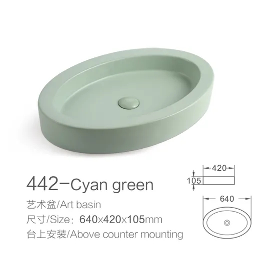 China Wholesale Sanitaryware Art Wash Sink Sanitary Ware Ceramic Bathroom Basin