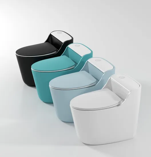 Matt Black Advance Ceramic Toilet Quality Ware Sanitary Toilet Bowl Seat